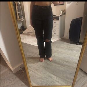 Free People Midnight Straight Leg Jeans